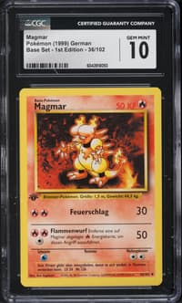 1999 #36 Golem PSA 9 Fossil Poke artwork