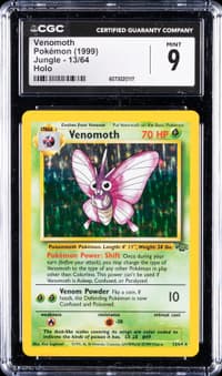 1999 #13 Holo Muk PSA 7 Pokemon artwork