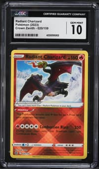 Radiant Charizard artwork