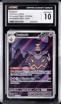 2024 #070 Dusknoir CGC 10 Sfa EN artwork